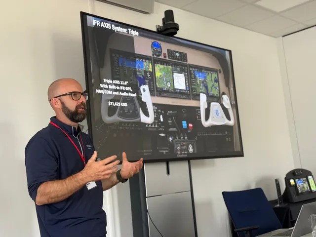 A presentation on Garmin avionics