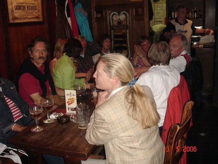 Bierrunde in Brüssel